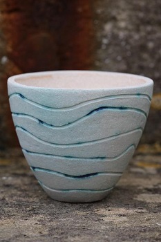 stoneware pot
