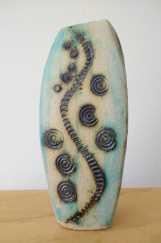 stoneware vase