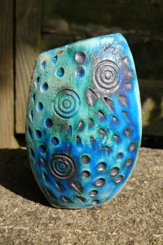 stoneware vase